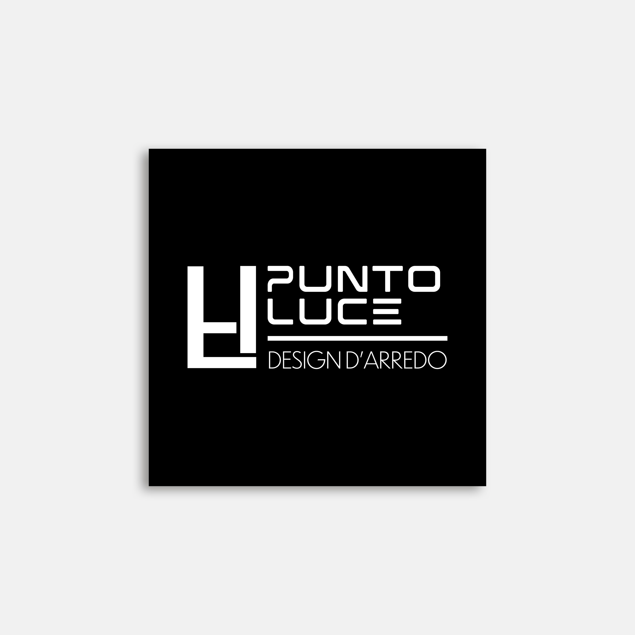 Logo per Punto Luce Design D'Arredo
